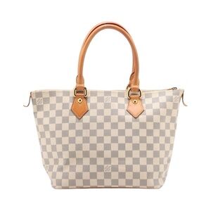 LOUIS VUITTON Damier Azur Saleya PM